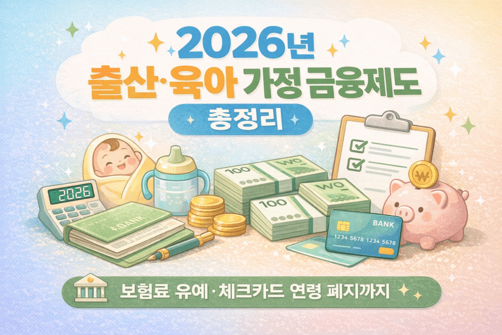 2026년 출산·육아 가정 금융제도 변경 총정리 썸네일