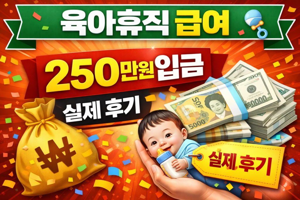 육아휴직 급여 신청 방법 지급일 실제 후기 정리