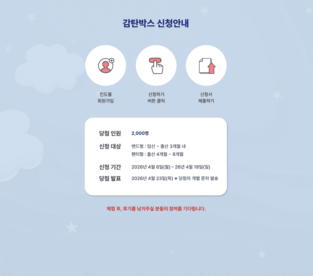 킨도 감탄박스 정보