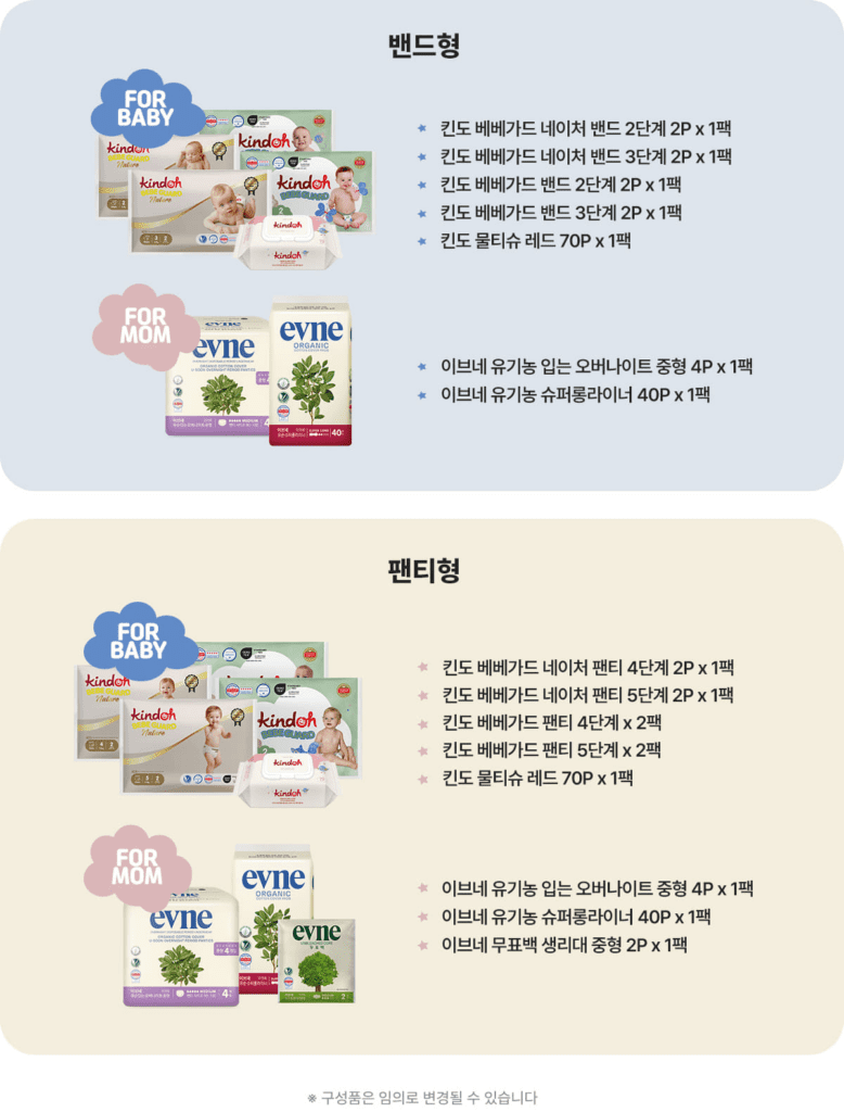 킨도 감탄박스 구성